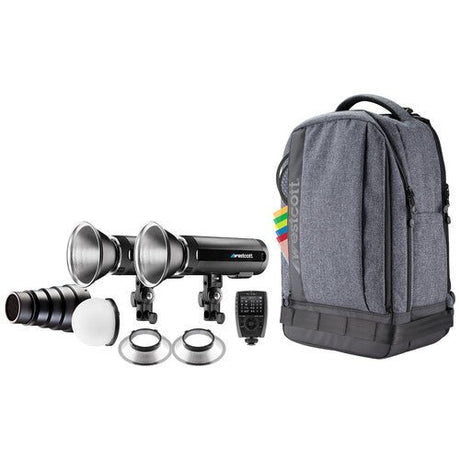 Westcott FJ200 Strobe 2-Light Backpack Kit with FJ-X3m Universal Wireless Trigger - Nelson Photo & Video