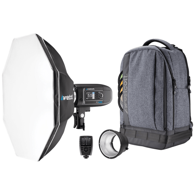 Shop Westcott FJ400 Strobe 1-Light Backpack Kit with FJ-X3m Universal Wireless Trigger by Westcott at Nelson Photo & Video