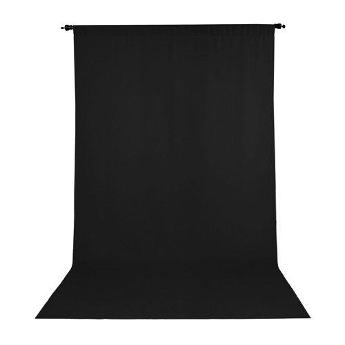 Promaster Wrinkle Resistant Backdrop 10x20 - Black – Nelson Photo & Video