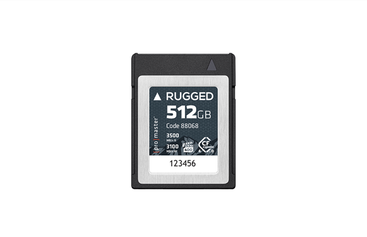 Promaster CFexpress 4.0 Type B 512GB Rugged VPG400 Memory Card