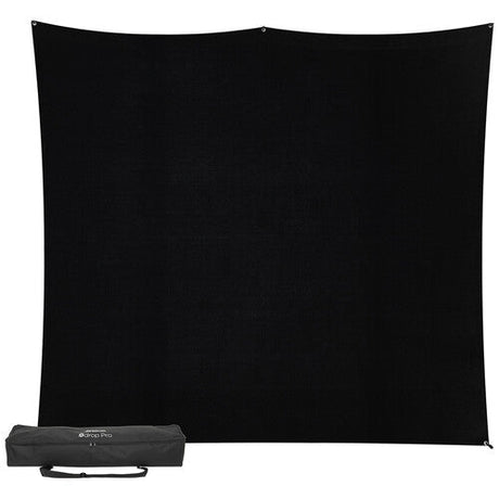 Shop X-Drop Pro Wrinkle-Resistant Backdrop Kit - Rich Black
(8' x 8') by Westcott at Nelson Photo & Video