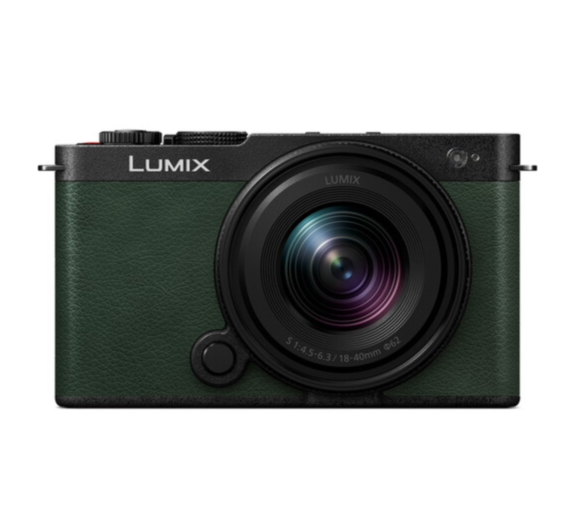 Panasonic Lumix S9 Mirrorless Camera with 18-40mm f/4.5-6.3 Lens (Olive Green)