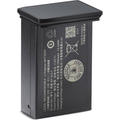 Leica Battery BP-SCL7 Metal Gray Paint Finish