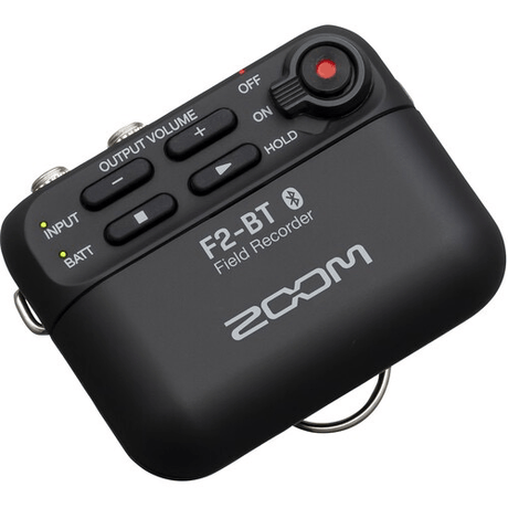 Shop Zoom F2-BT Ultracompact Bluetooth-Enabled Portable Field Recorder with Lavalier Microphone by Zoom at Nelson Photo & Video