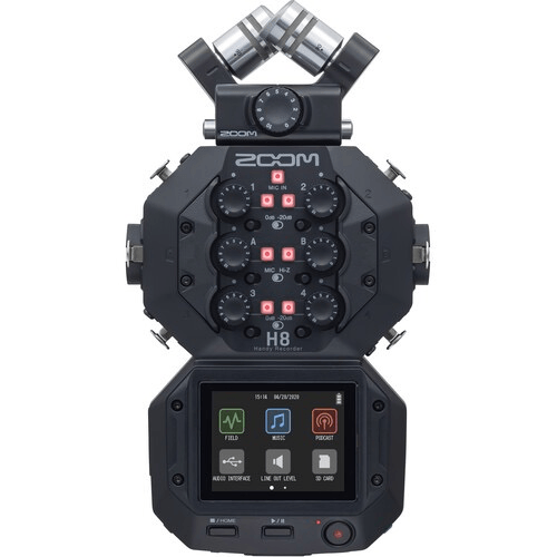 Shop Zoom H8 8-Input / 12-Track Portable Handy Recorder by Zoom at Nelson Photo & Video